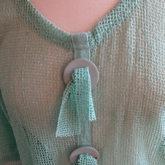 Noelle Light Green Mint Knitwear - Picture 6 of 7
